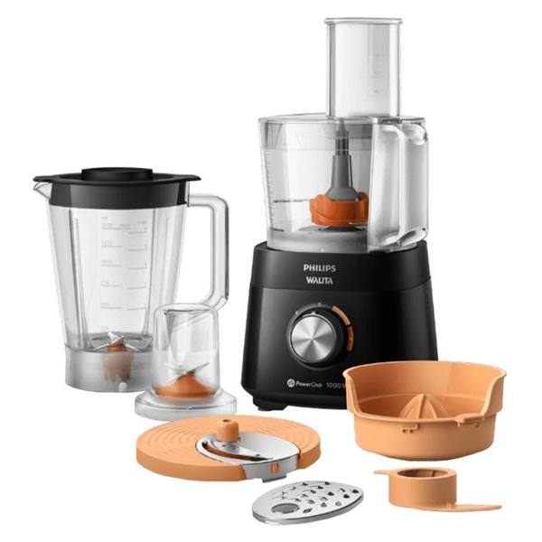 Multiprocessador Philips Walita 7 em 1 PowerChop 1000W Função Pulsar — foto do produto em fundo branco