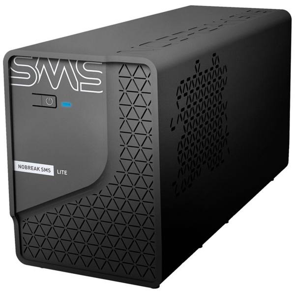 Nobreak SMS LITE 600VA 4 Tomadas 29202 — foto do produto em fundo branco