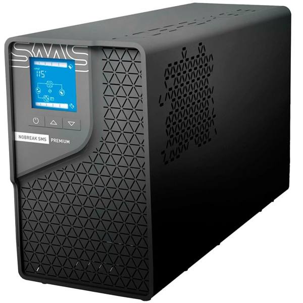 Nobreak SMS Premium 1500VA BI 8 Tomadas com Estabilizador Interno 0029501 — foto do produto em fundo branco