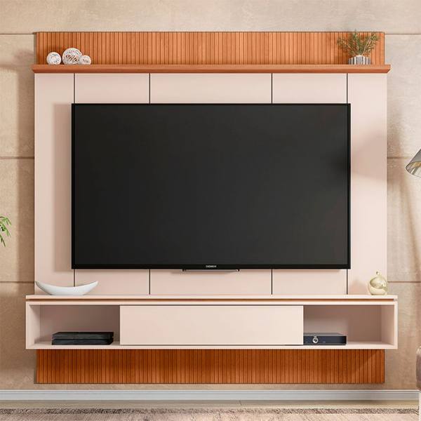 Painel para TV até 65" com Nicho Vênus Caemmun — foto do produto em fundo branco