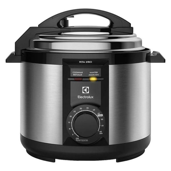 Panela Elétrica de Pressão Electrolux 5L Efficient Rita Lobo PCE20 — foto do produto em fundo branco