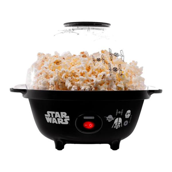 Pipoqueira Elétrica Mallory Starwars Bowl com Tampa Transparente — foto do produto em fundo branco