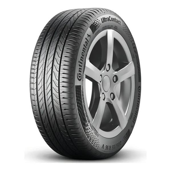 Pneu 195/65R15 Continental UltraContact 91H Aro 15 — foto do produto em fundo branco