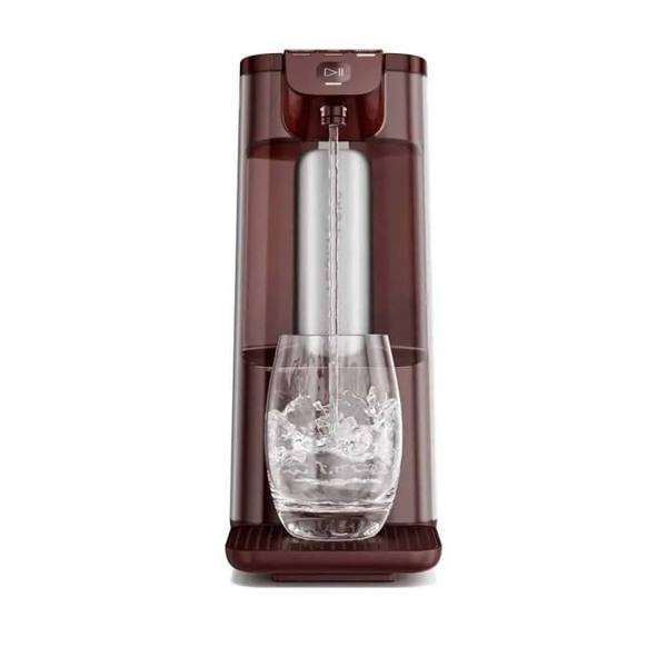 Purificador de água Electrolux – Gelada, Fria e Natural Elétrico Compacto Pure 4x Vermelho (PE12V) — foto do produto em fundo branco