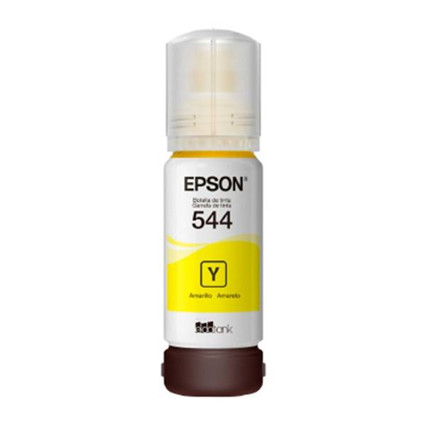 Refil Tanque de Tinta Epson Amarelo T544 até 7.500 Páginas — foto do produto em fundo branco