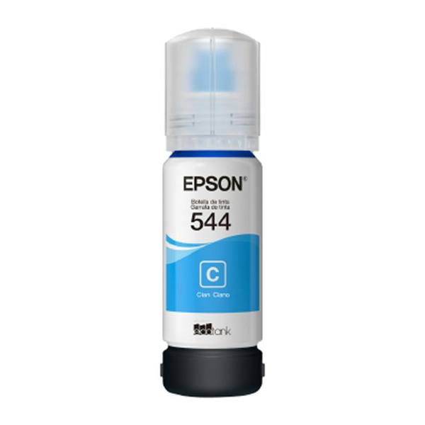 Refil Tanque de Tinta Epson Ciano T544 até 7500 Páginas — foto do produto em fundo branco