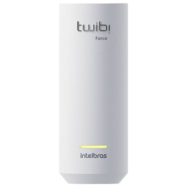 Roteador Intelbras Extensor Mesh WI-FI 5 Twibi Force Plug Giga — foto do produto em fundo branco