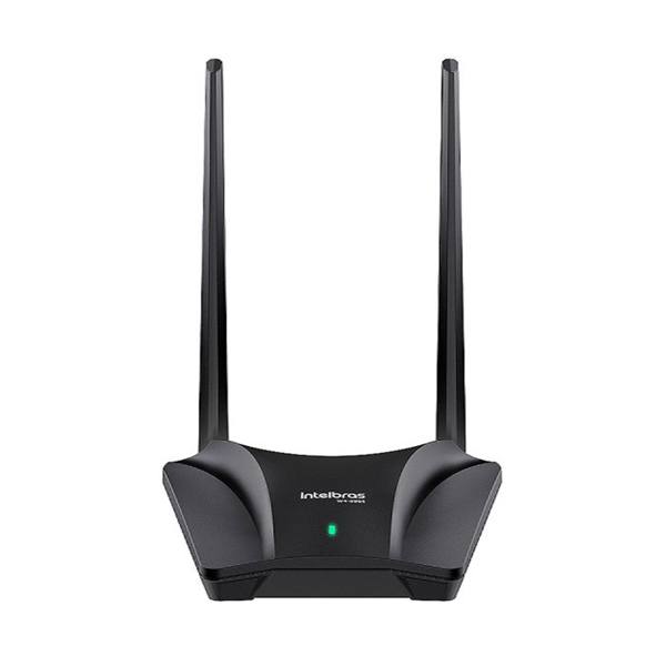 Roteador Intelbras W4-300S 300Mbps 4 Portas 2 Antenas — foto do produto em fundo branco
