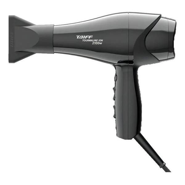 Secador Taiff Tourmaline Íon 2100W – Alta Performance Preto — foto do produto em fundo branco