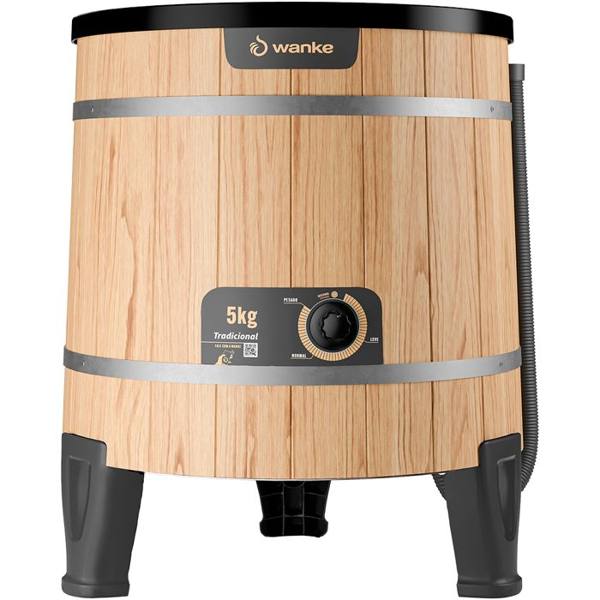 Tanquinho Wanke Tradicional 5kg Semiautomático Agitador Removível — foto do produto em fundo branco