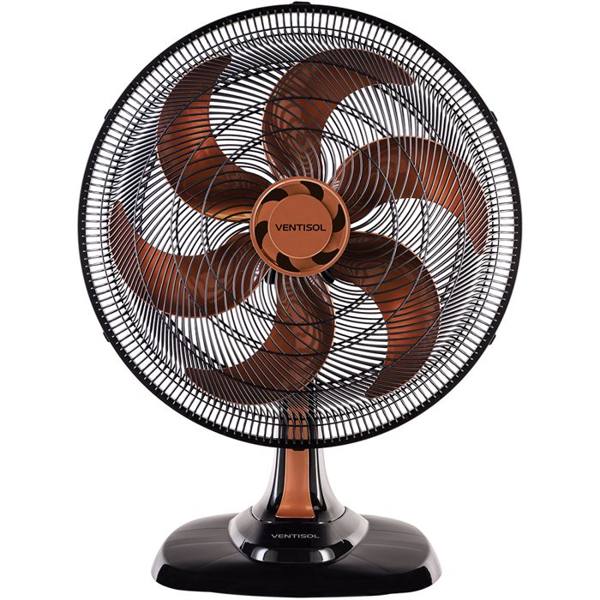 Ventilador de Mesa Ventisol Turbo Premium 50cm 6 Pás 3 Velocidades 135W — foto do produto em fundo branco